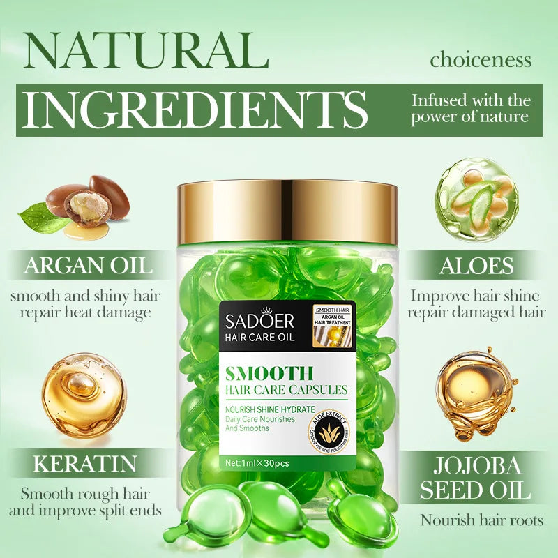 Nourishing Hair Serum Capsules