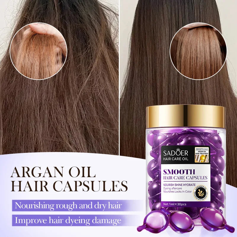 Nourishing Hair Serum Capsules