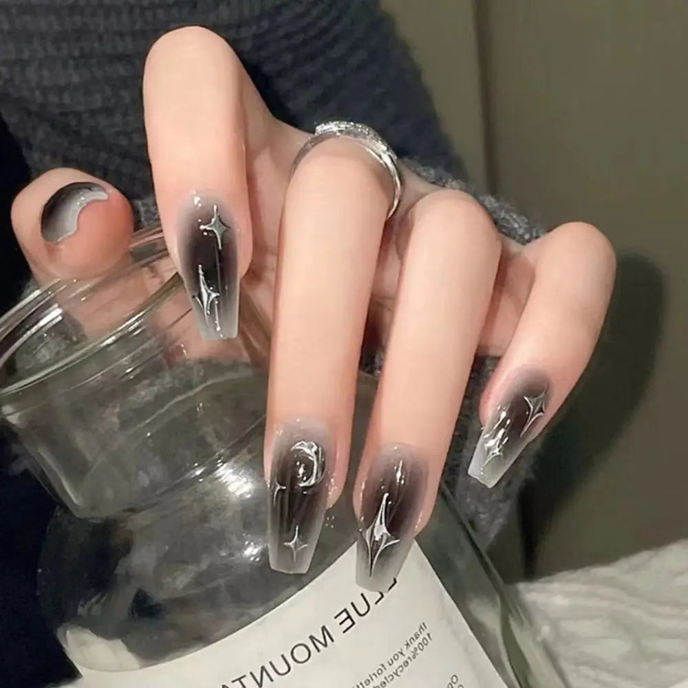 Gradient French Press-On Nails
