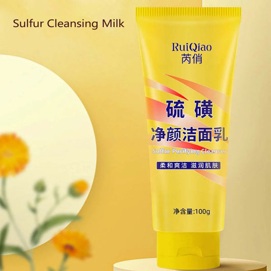 PureBalance Sulfur Cleansing Milk – Gentle Oil Control