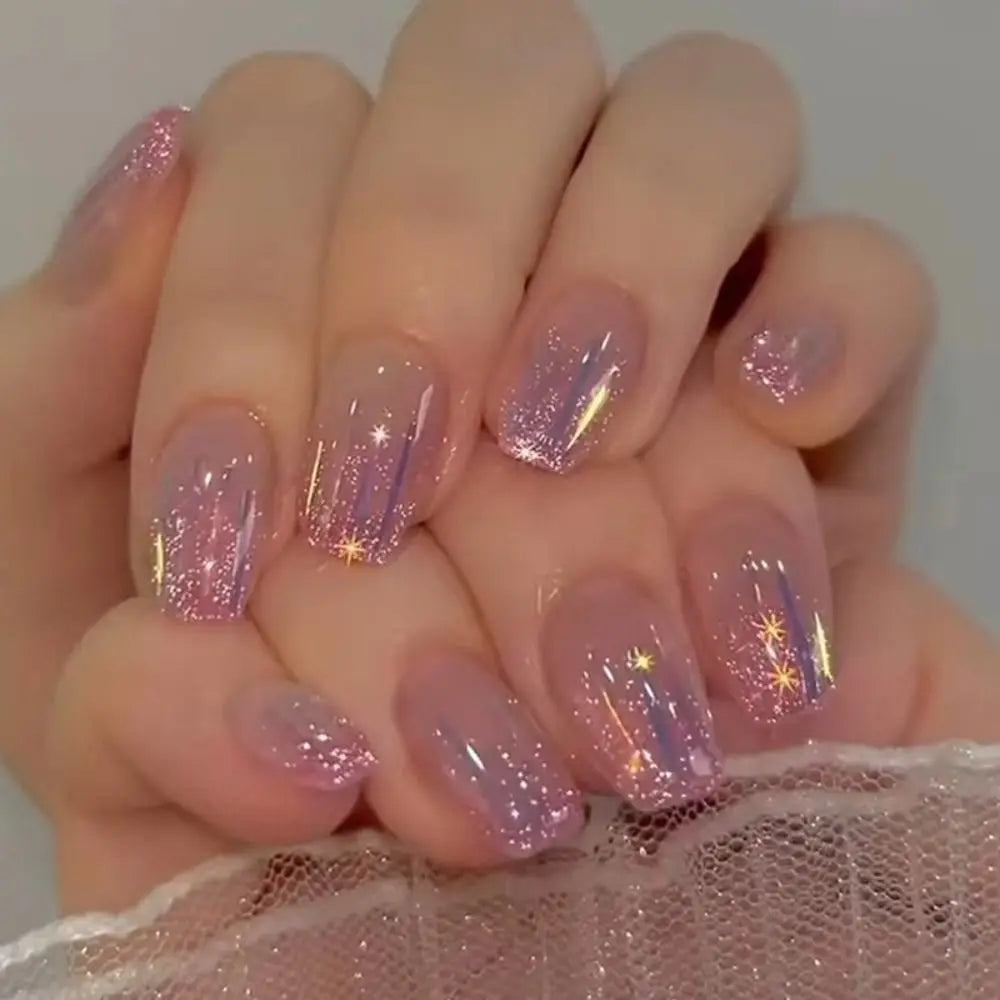 Gradient French Press-On Nails