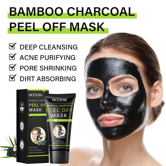 Charcoal Detox Blackhead Mask – Deep Pore Cleanse