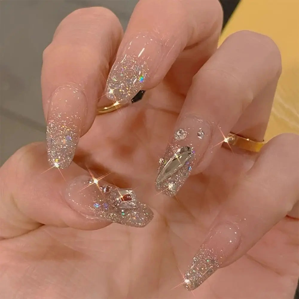 Gradient French Press-On Nails