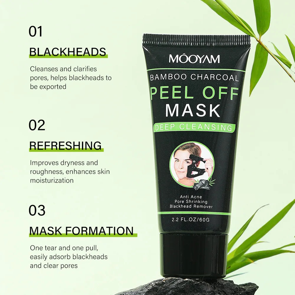 Charcoal Detox Blackhead Mask – Deep Pore Cleanse