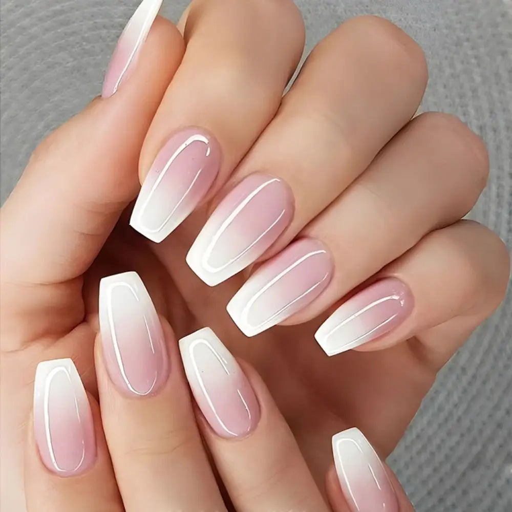 Gradient French Press-On Nails