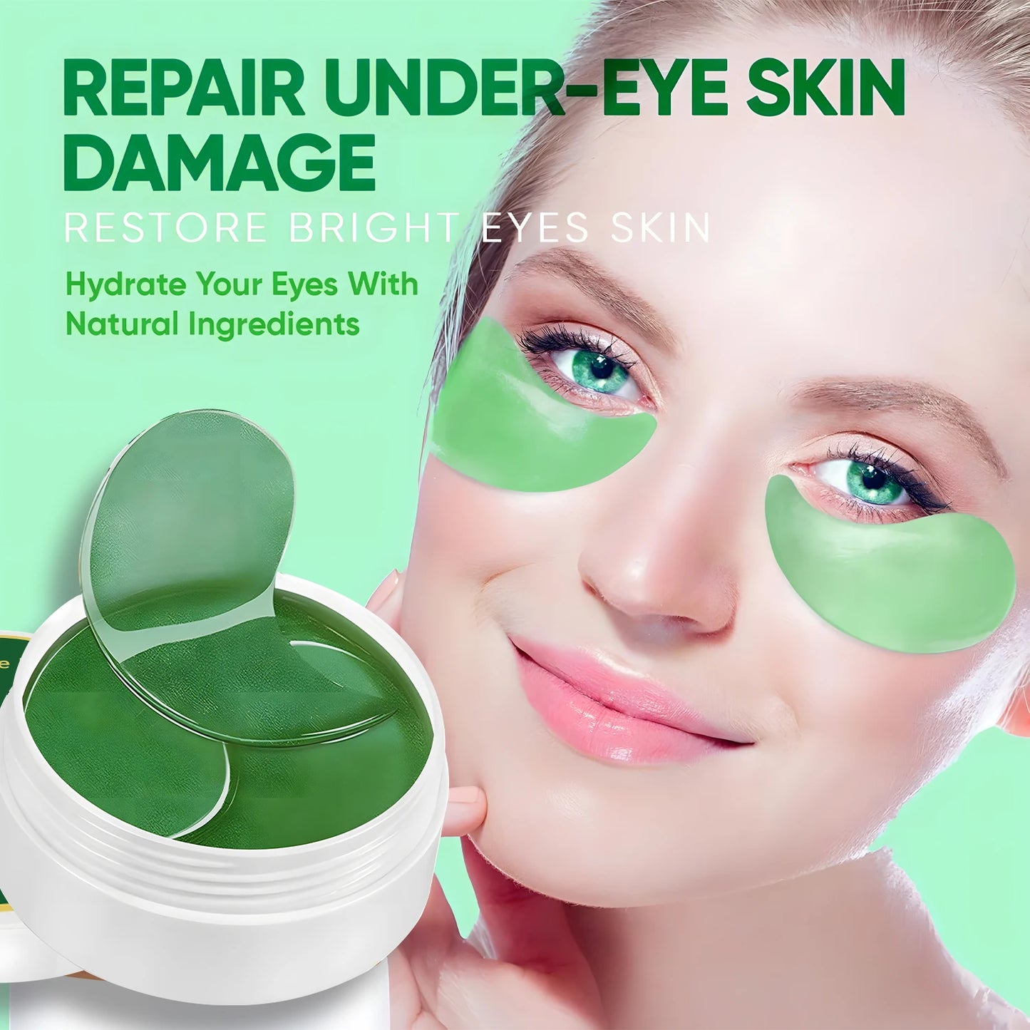 HydraLift Seaweed Collagen Eye Patches (60 pcs)