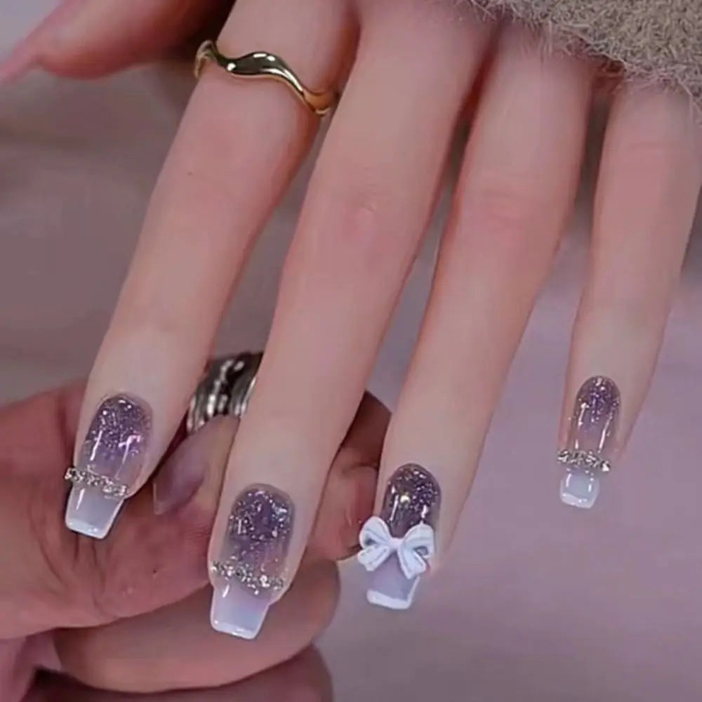 Gradient French Press-On Nails