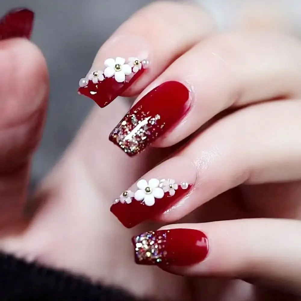 Gradient French Press-On Nails