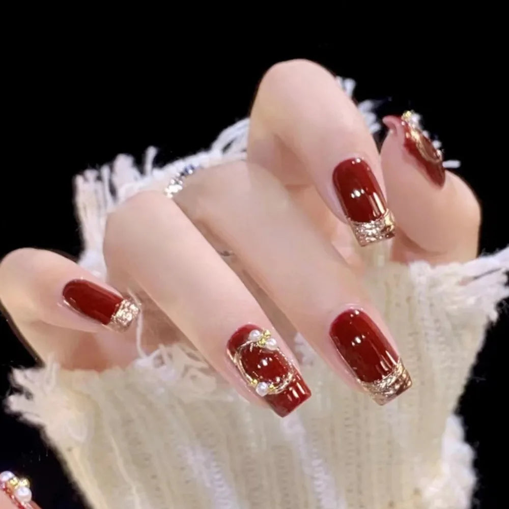 Gradient French Press-On Nails