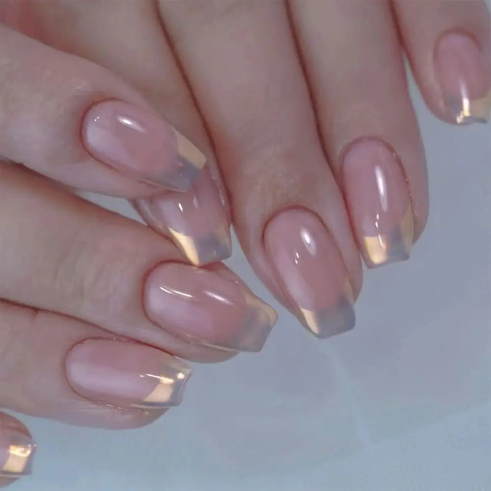 Gradient French Press-On Nails