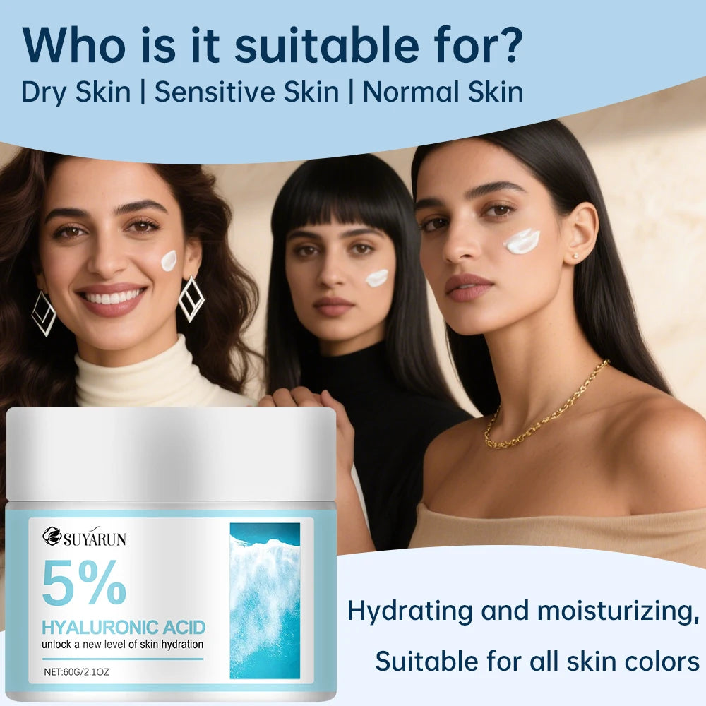 Suyarun Hyaluronic Face Cream – Deep Hydration &amp; Firming