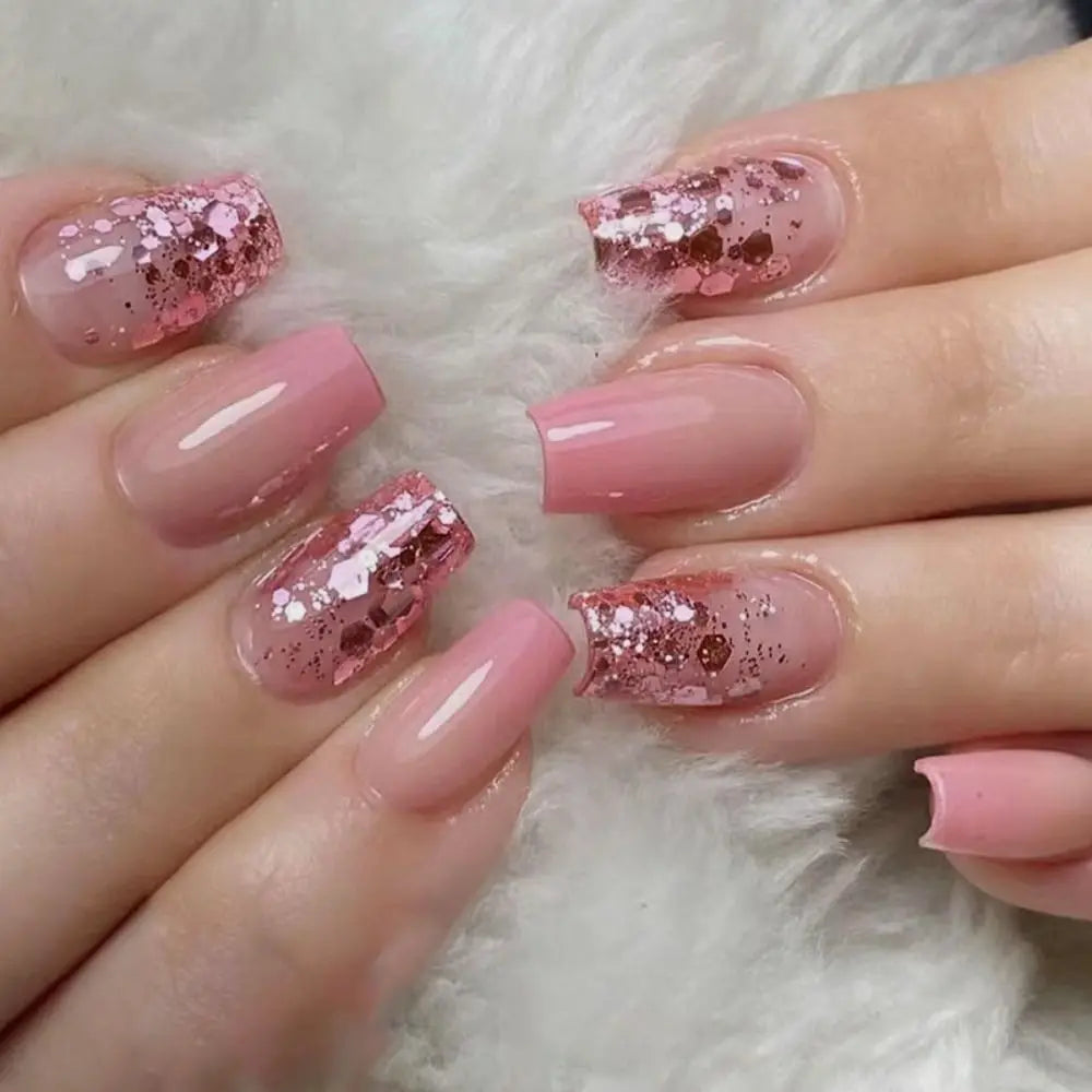 Gradient French Press-On Nails