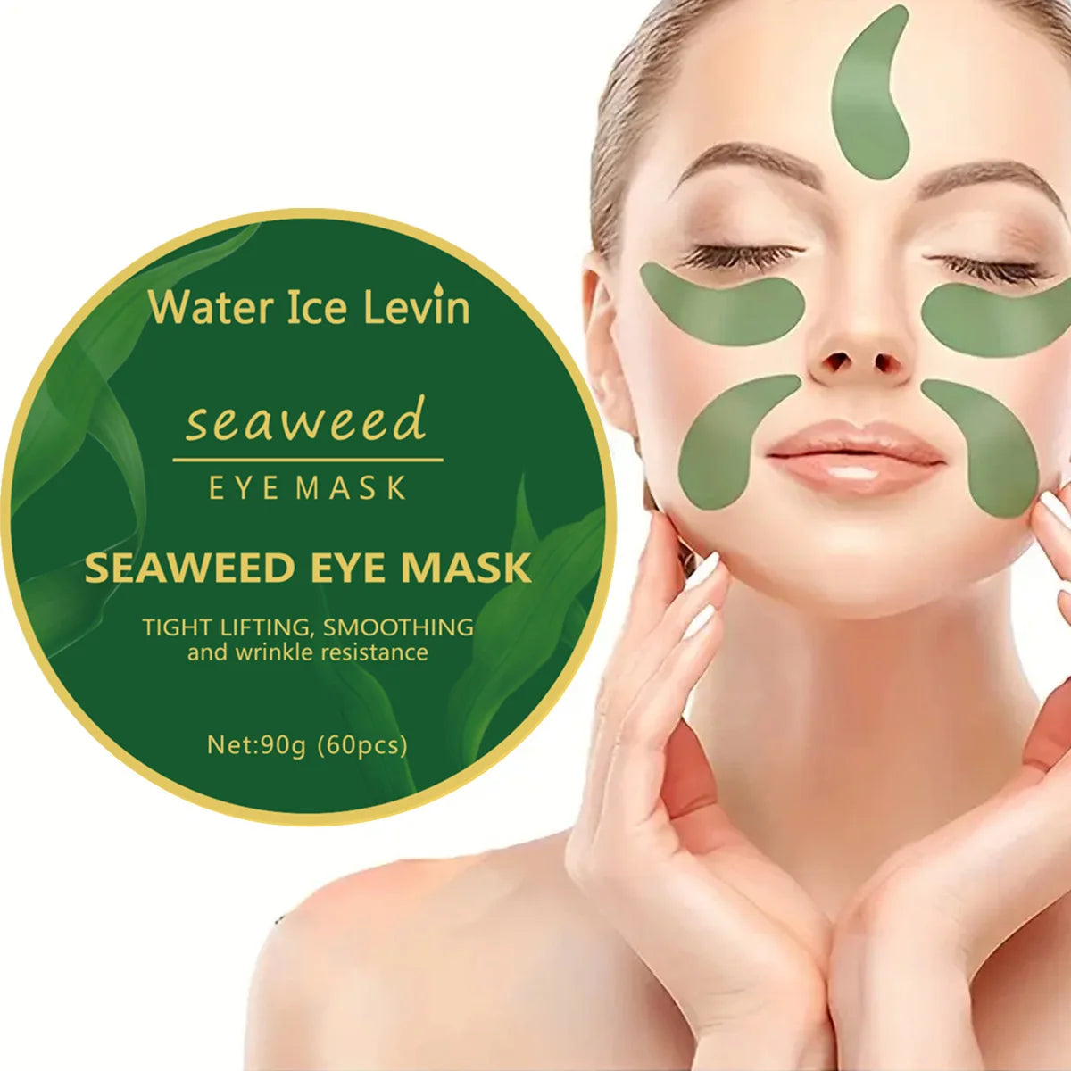HydraLift Seaweed Collagen Eye Patches (60 pcs)