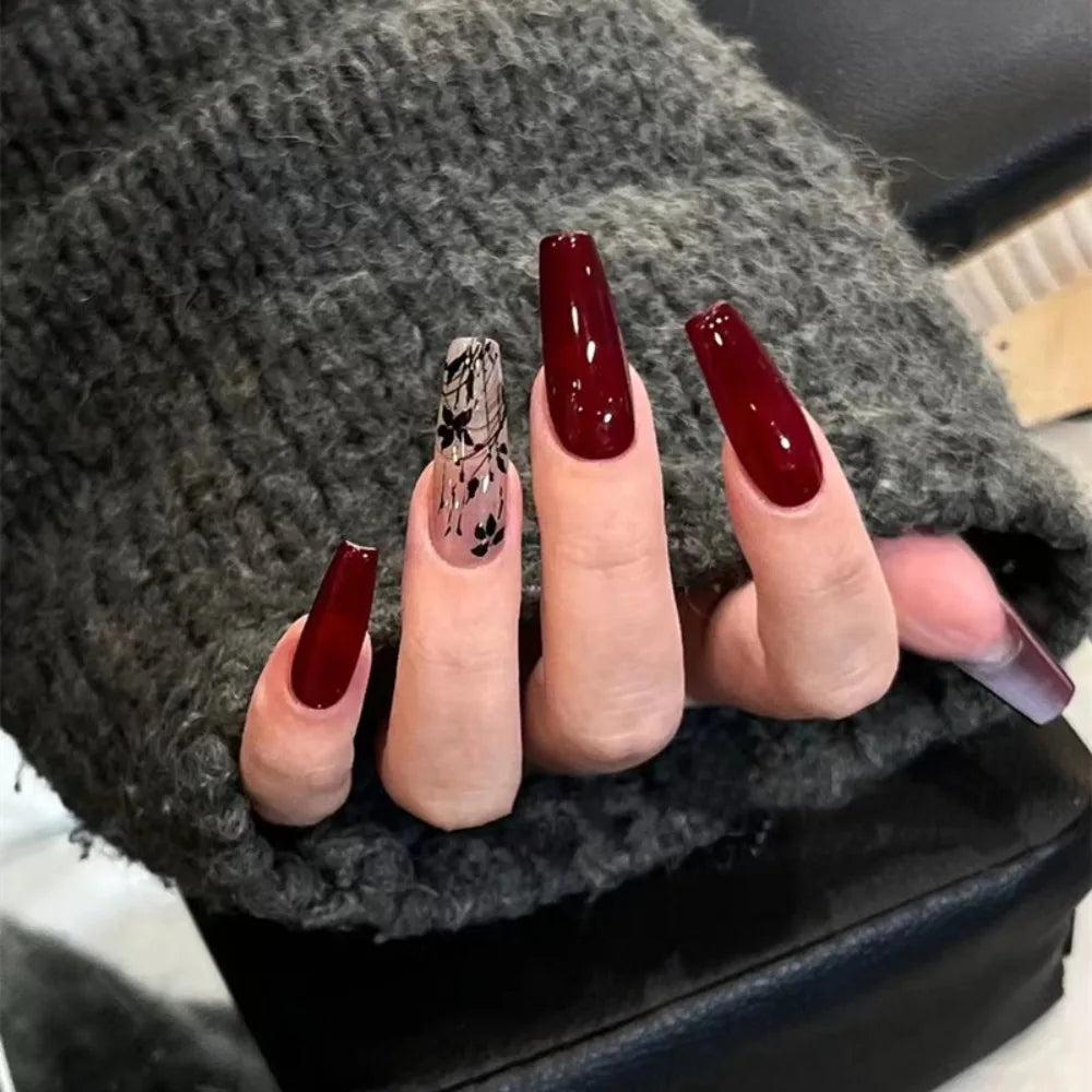 Gradient French Press-On Nails