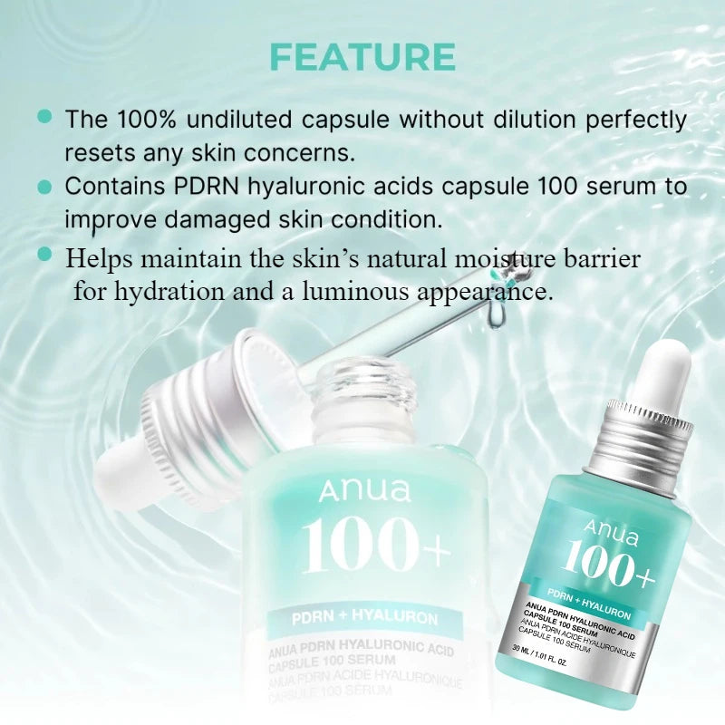 Anua Blue Radiance Serum – Hyaluronic Capsule Essence