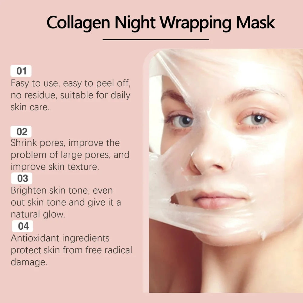 Overnight Collagen Wrapping Mask – Deep Hydration Set
