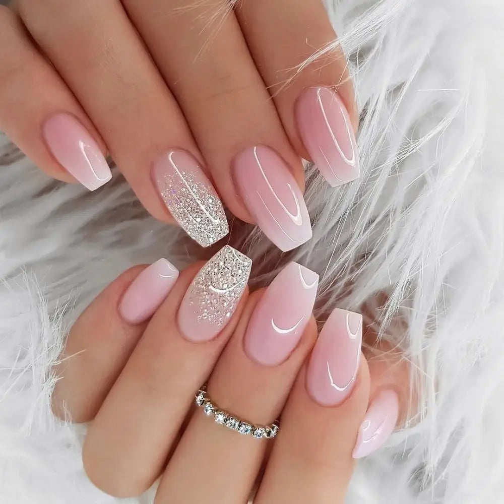 Gradient French Press-On Nails