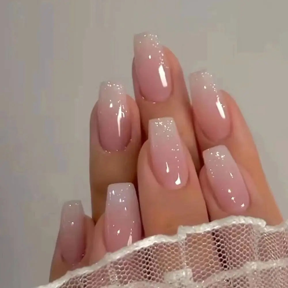 Gradient French Press-On Nails
