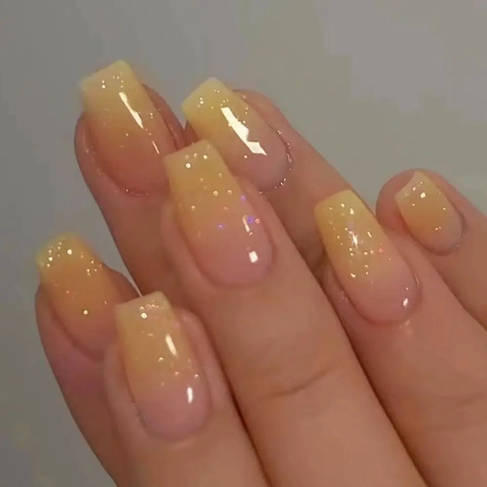 Gradient French Press-On Nails